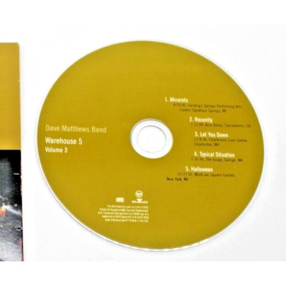 Dave Matthews Band The Warehouse 5, Volume 3-2003 Fan Club Issue photo & sticker - Picture 4 of 9